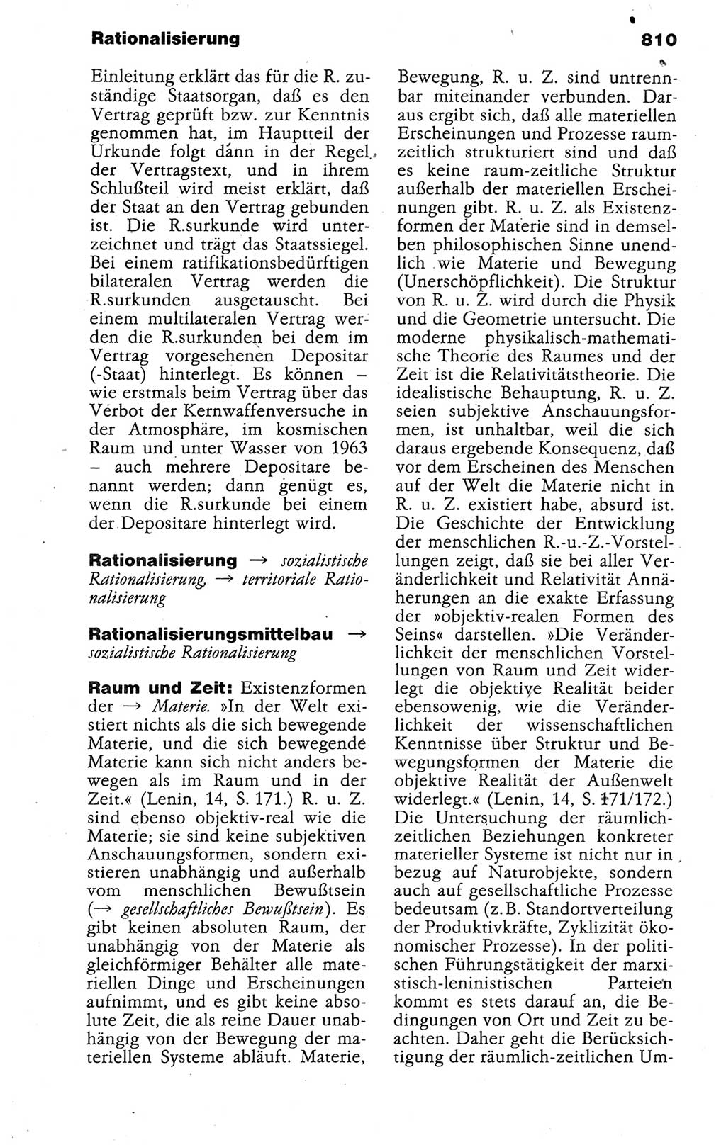 Kleines politisches Wörterbuch [Deutsche Demokratische Republik (DDR)] 1988, Seite 810 (Kl. pol. Wb. DDR 1988, S. 810)