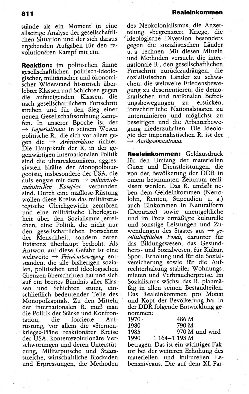 Kleines politisches Wörterbuch [Deutsche Demokratische Republik (DDR)] 1988, Seite 811 (Kl. pol. Wb. DDR 1988, S. 811)