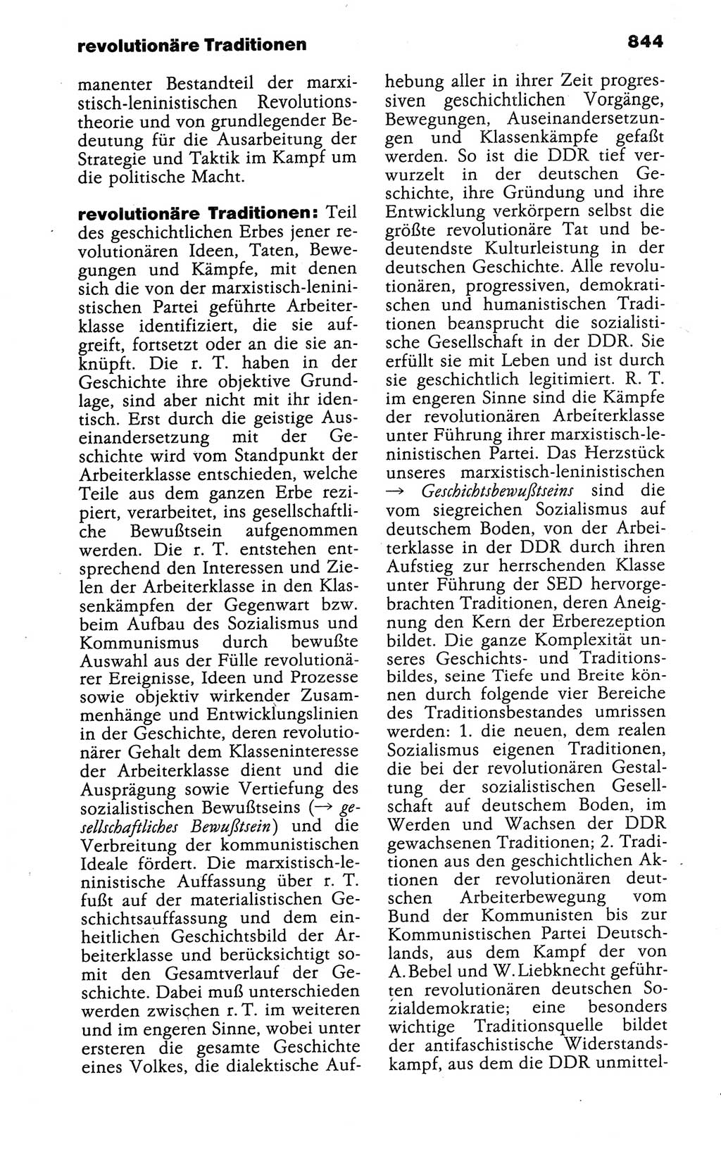 Kleines politisches Wörterbuch [Deutsche Demokratische Republik (DDR)] 1988, Seite 844 (Kl. pol. Wb. DDR 1988, S. 844)
