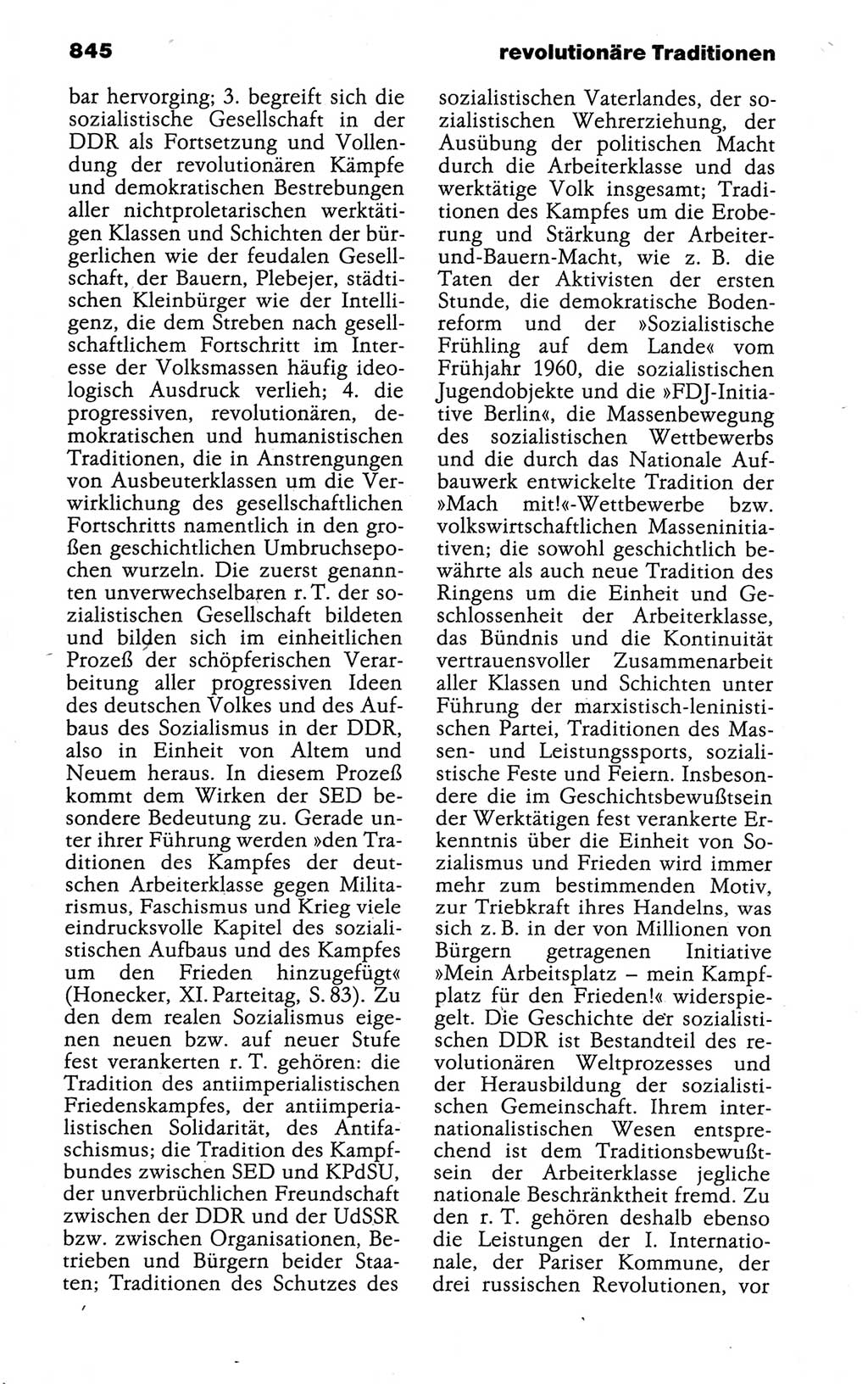 Kleines politisches Wörterbuch [Deutsche Demokratische Republik (DDR)] 1988, Seite 845 (Kl. pol. Wb. DDR 1988, S. 845)