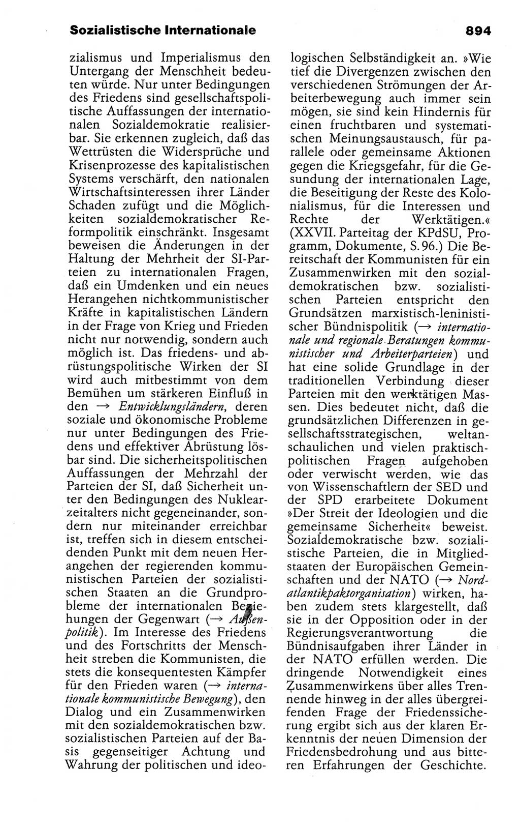 Kleines politisches Wörterbuch [Deutsche Demokratische Republik (DDR)] 1988, Seite 894 (Kl. pol. Wb. DDR 1988, S. 894)