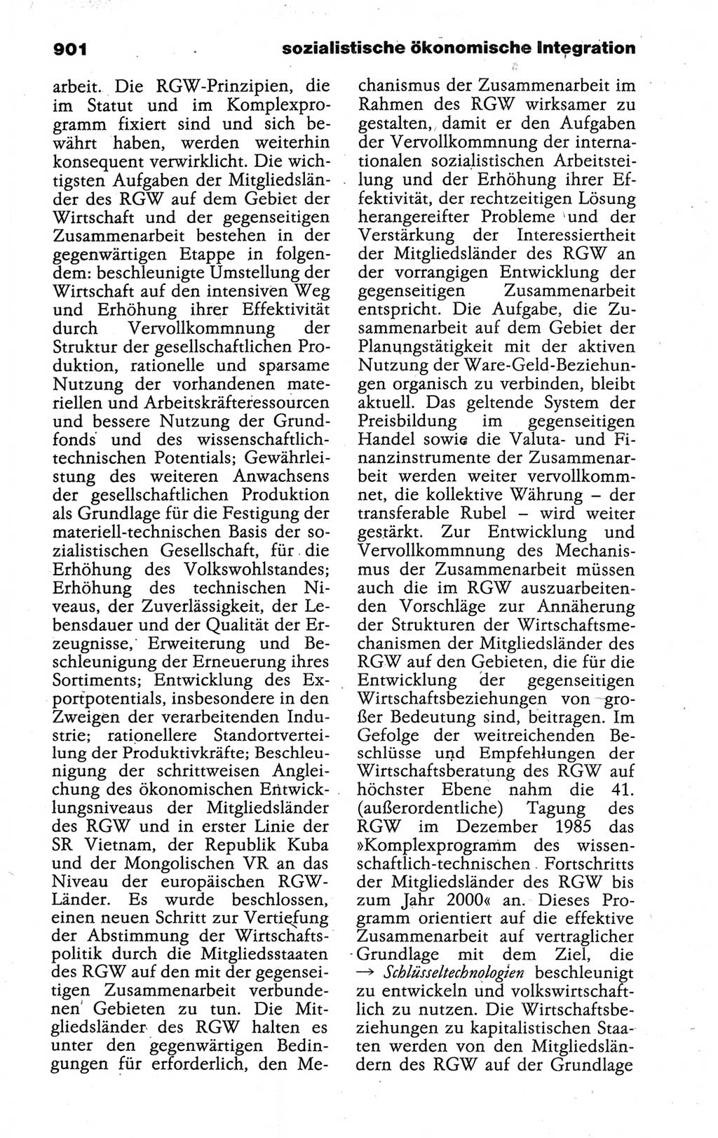 Kleines politisches Wörterbuch [Deutsche Demokratische Republik (DDR)] 1988, Seite 901 (Kl. pol. Wb. DDR 1988, S. 901)
