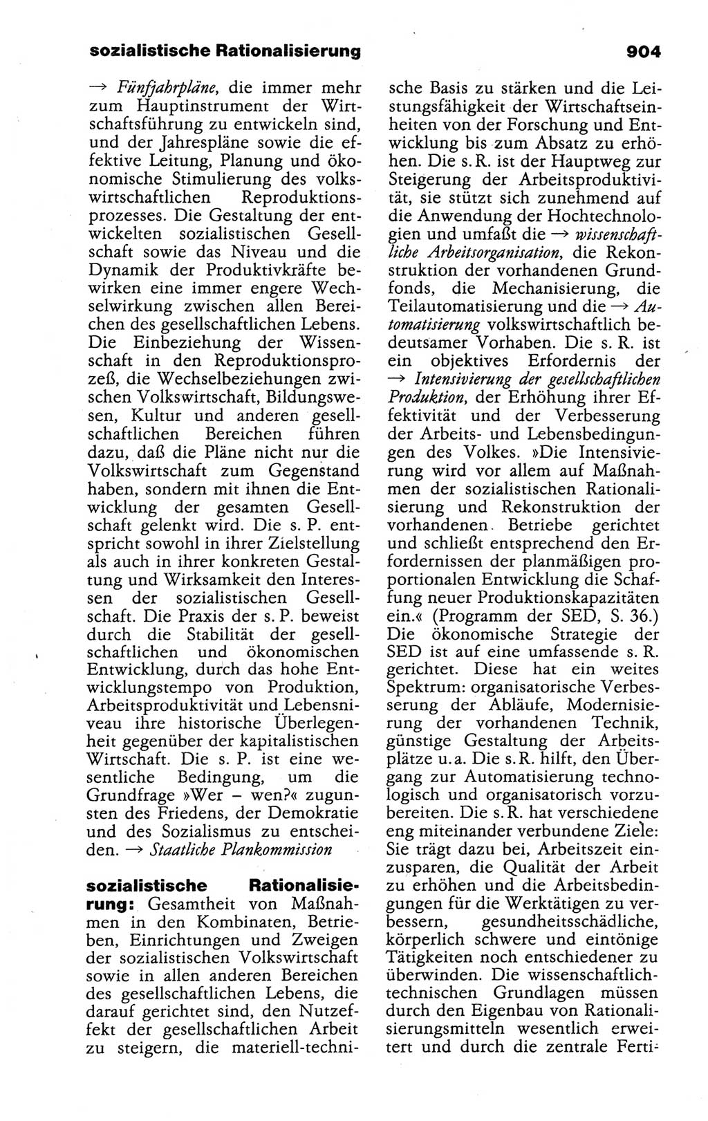Kleines politisches Wörterbuch [Deutsche Demokratische Republik (DDR)] 1988, Seite 904 (Kl. pol. Wb. DDR 1988, S. 904)