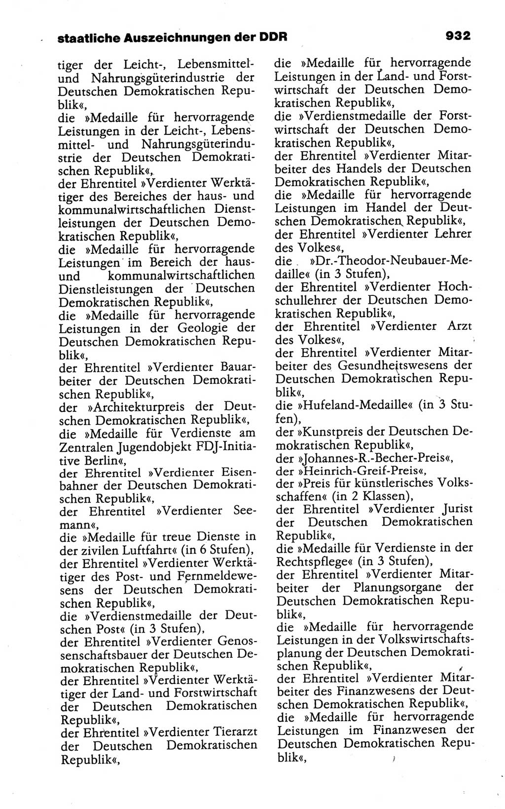Kleines politisches Wörterbuch [Deutsche Demokratische Republik (DDR)] 1988, Seite 932 (Kl. pol. Wb. DDR 1988, S. 932)