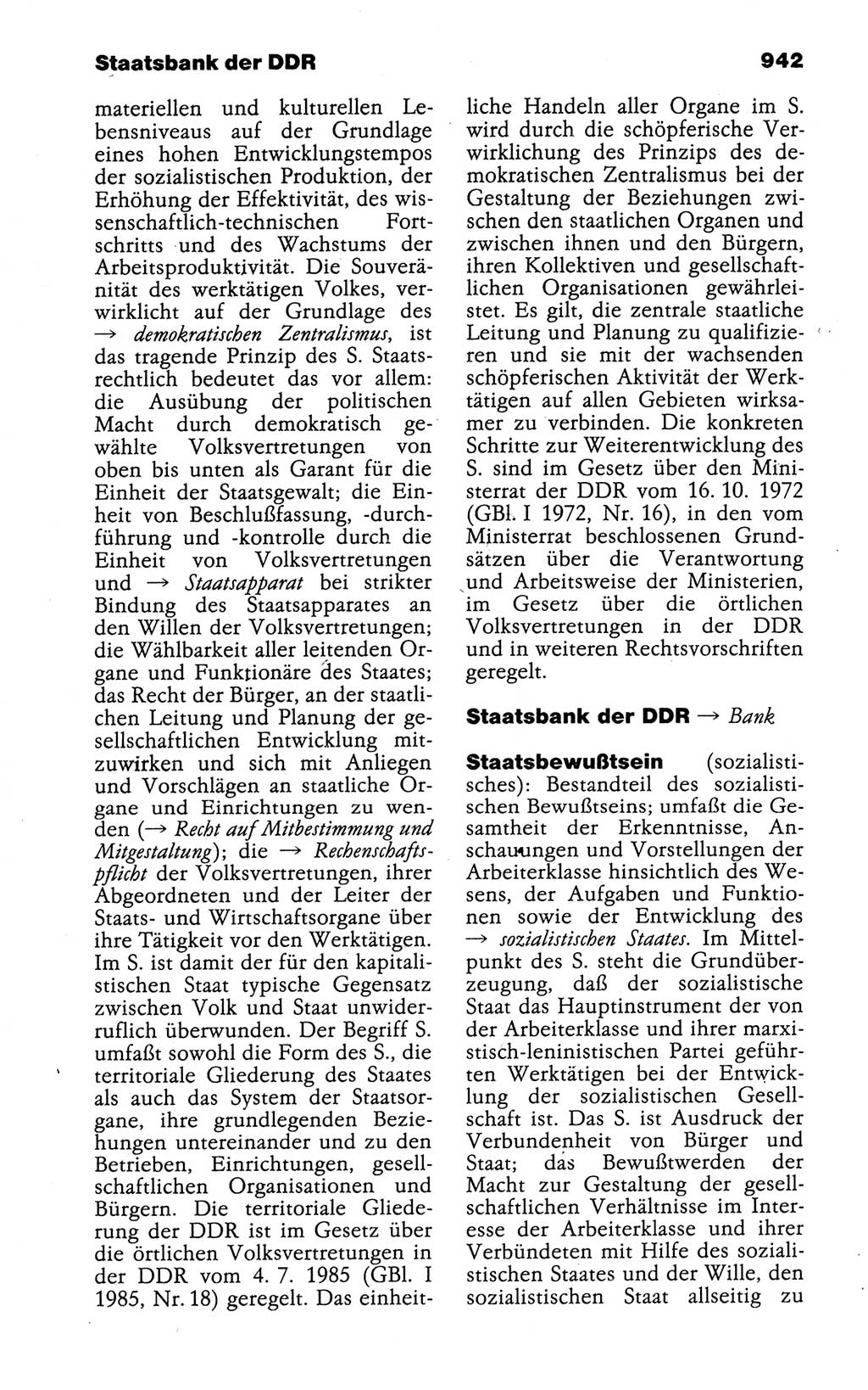 Kleines politisches Wörterbuch [Deutsche Demokratische Republik (DDR)] 1988, Seite 942 (Kl. pol. Wb. DDR 1988, S. 942)
