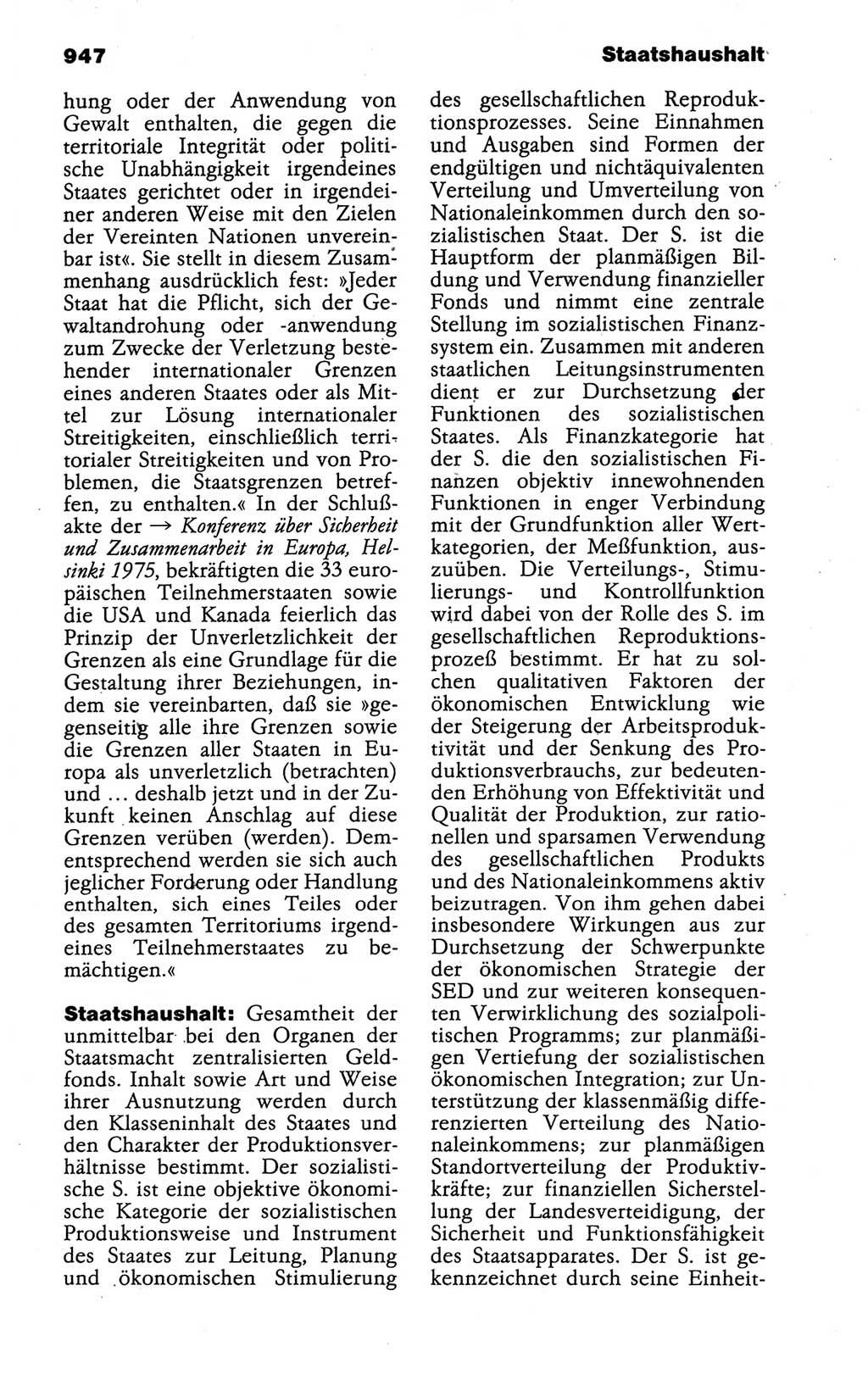 Kleines politisches Wörterbuch [Deutsche Demokratische Republik (DDR)] 1988, Seite 947 (Kl. pol. Wb. DDR 1988, S. 947)
