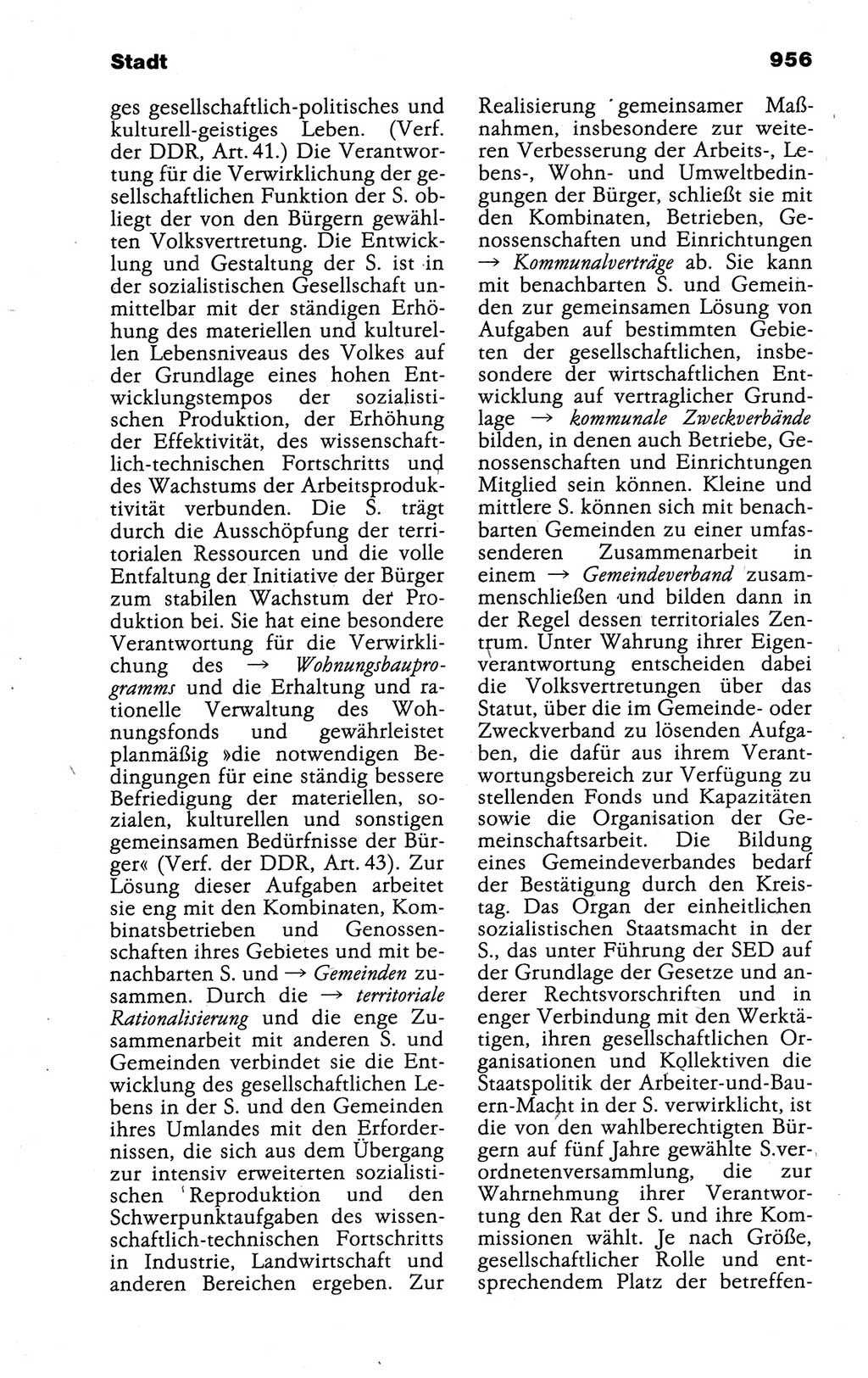 Kleines politisches Wörterbuch [Deutsche Demokratische Republik (DDR)] 1988, Seite 956 (Kl. pol. Wb. DDR 1988, S. 956)