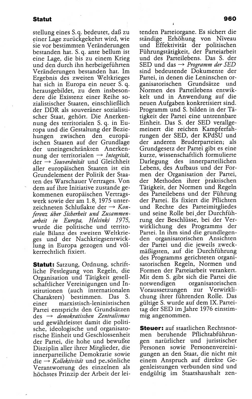 Kleines politisches Wörterbuch [Deutsche Demokratische Republik (DDR)] 1988, Seite 960 (Kl. pol. Wb. DDR 1988, S. 960)