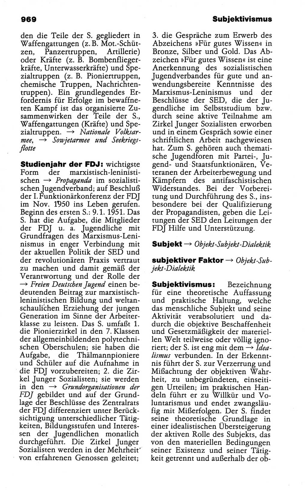 Kleines politisches Wörterbuch [Deutsche Demokratische Republik (DDR)] 1988, Seite 969 (Kl. pol. Wb. DDR 1988, S. 969)