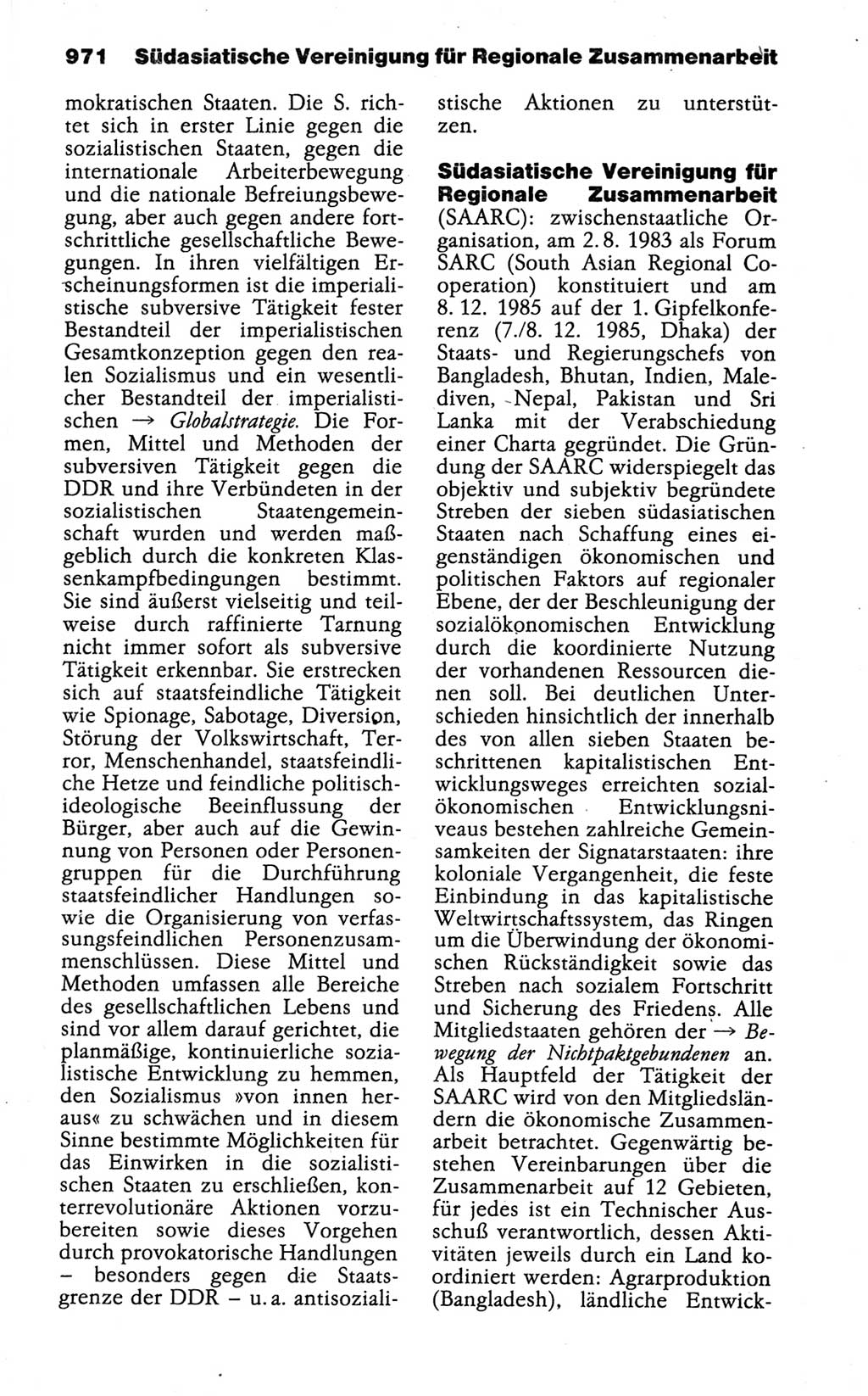 Kleines politisches Wörterbuch [Deutsche Demokratische Republik (DDR)] 1988, Seite 971 (Kl. pol. Wb. DDR 1988, S. 971)