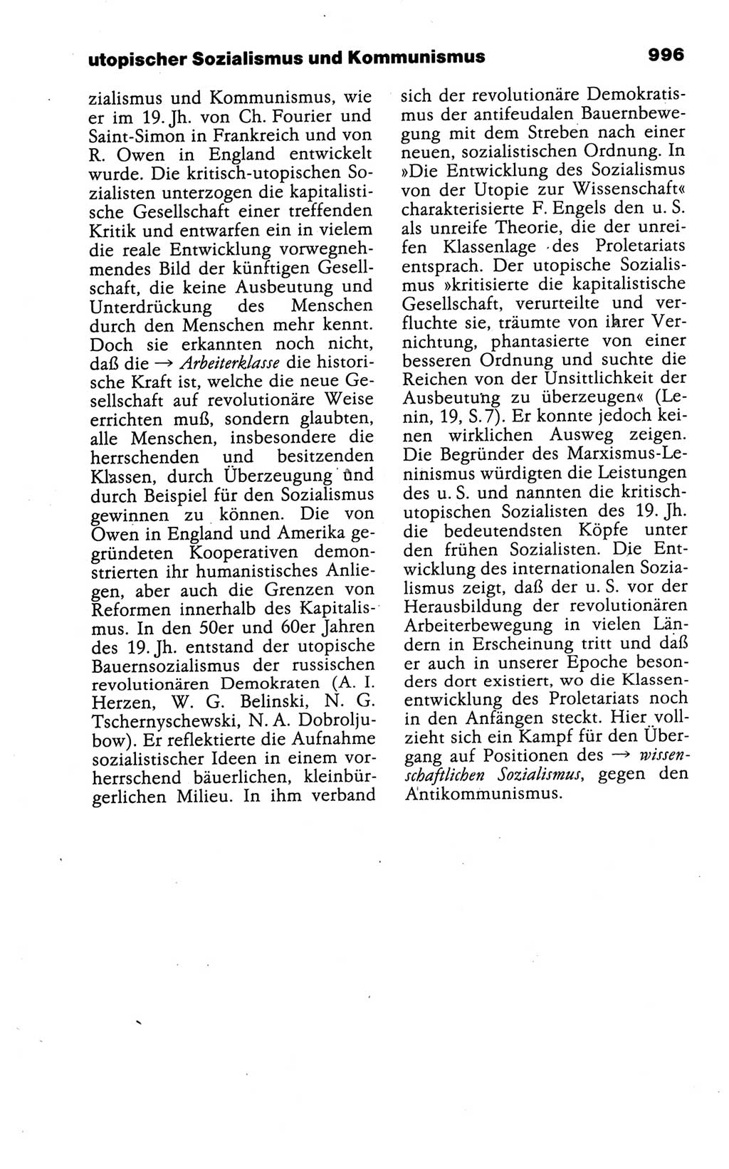 Kleines politisches Wörterbuch [Deutsche Demokratische Republik (DDR)] 1988, Seite 996 (Kl. pol. Wb. DDR 1988, S. 996)
