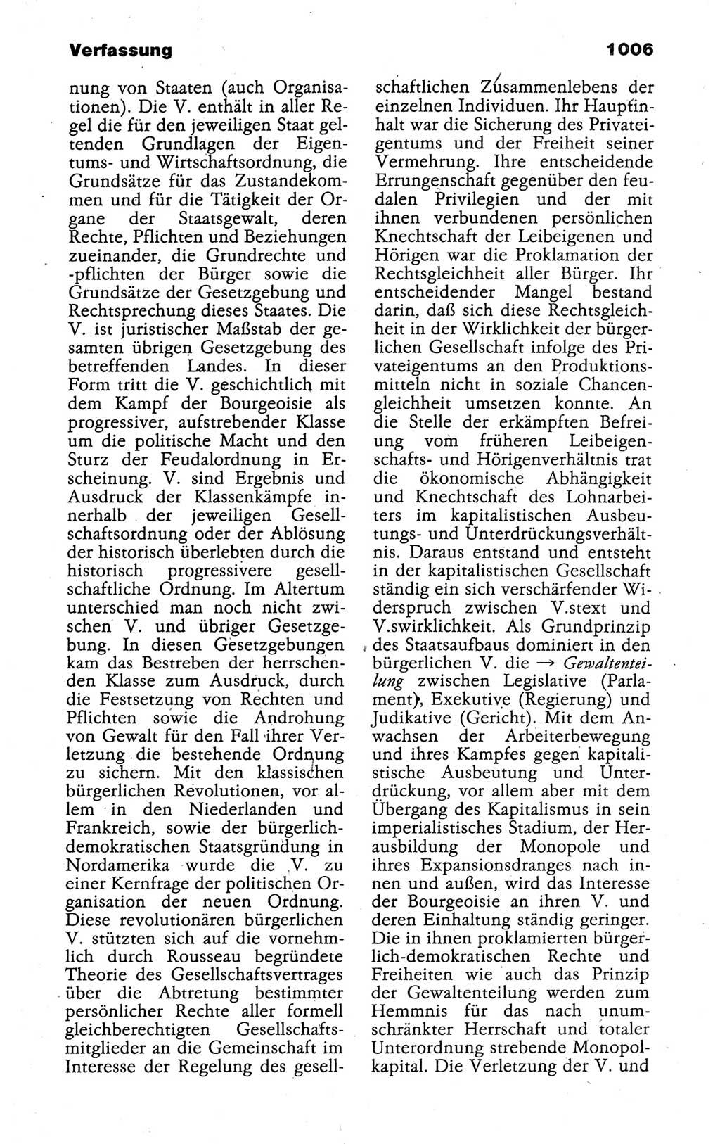 Kleines politisches Wörterbuch [Deutsche Demokratische Republik (DDR)] 1988, Seite 1006 (Kl. pol. Wb. DDR 1988, S. 1006)