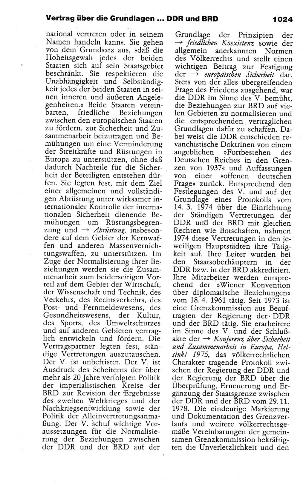 Kleines politisches Wörterbuch [Deutsche Demokratische Republik (DDR)] 1988, Seite 1024 (Kl. pol. Wb. DDR 1988, S. 1024)