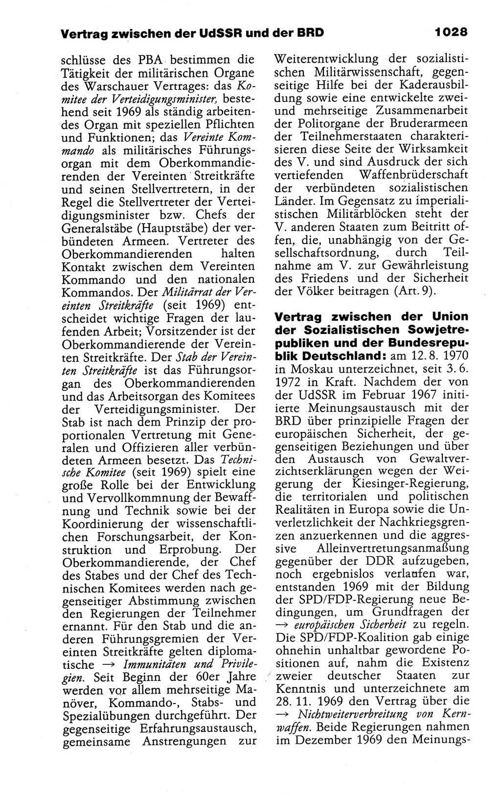 Kleines politisches Wörterbuch [Deutsche Demokratische Republik (DDR)] 1988, Seite 1028 (Kl. pol. Wb. DDR 1988, S. 1028)