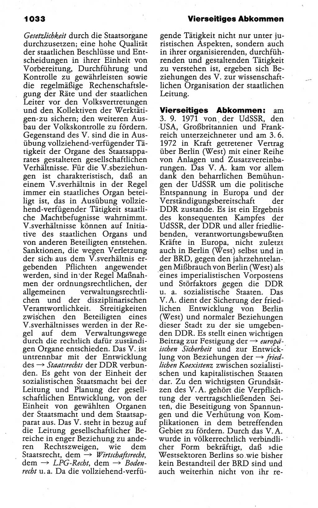 Kleines politisches Wörterbuch [Deutsche Demokratische Republik (DDR)] 1988, Seite 1033 (Kl. pol. Wb. DDR 1988, S. 1033)