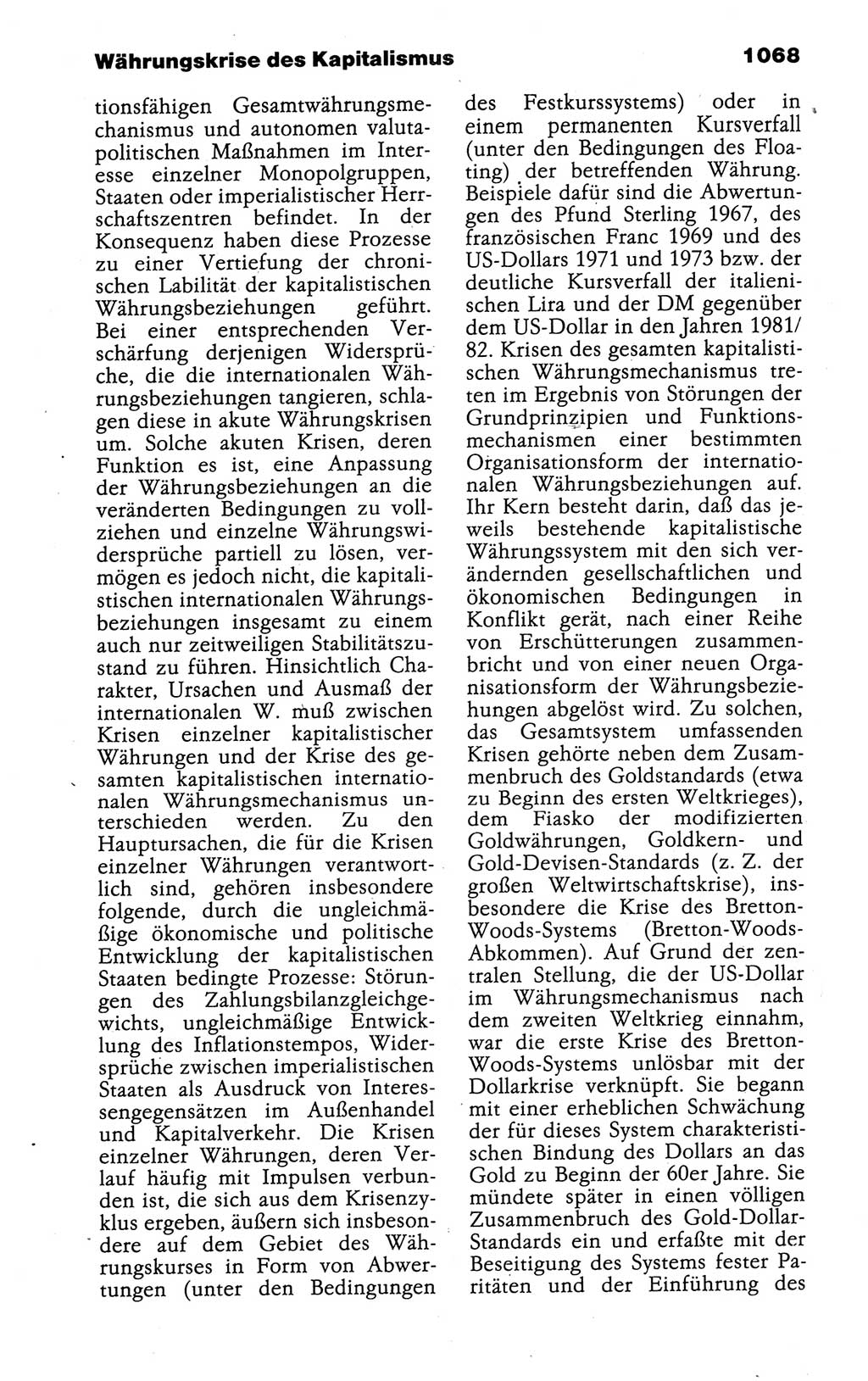 Kleines politisches Wörterbuch [Deutsche Demokratische Republik (DDR)] 1988, Seite 1068 (Kl. pol. Wb. DDR 1988, S. 1068)