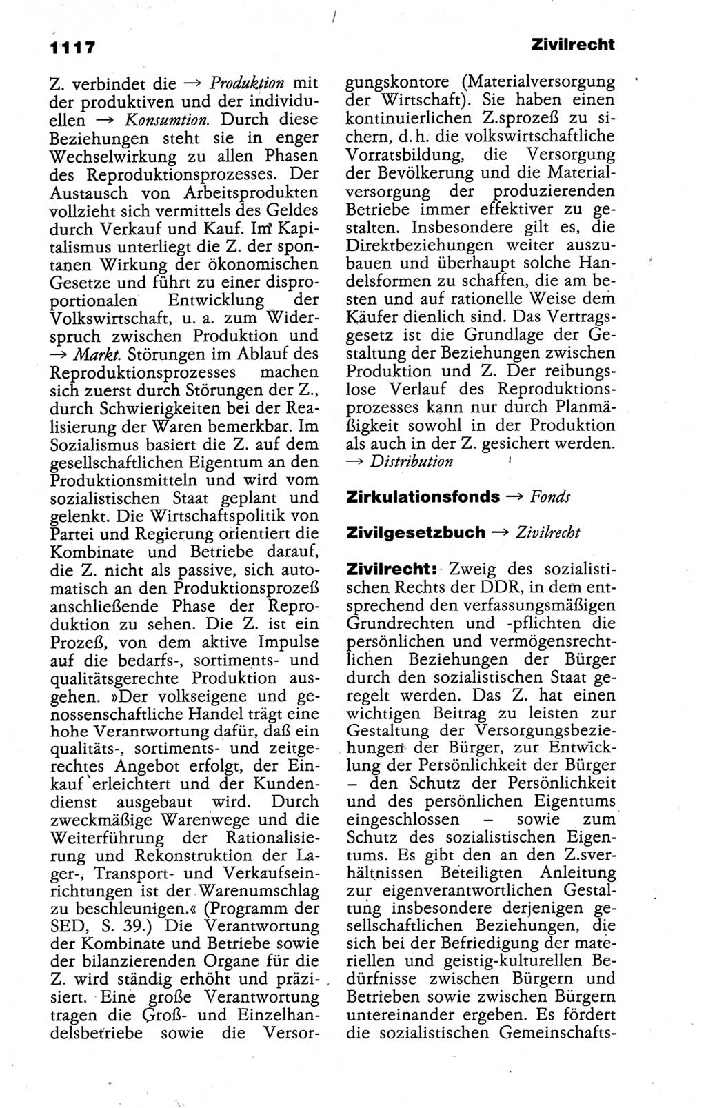 Kleines politisches Wörterbuch [Deutsche Demokratische Republik (DDR)] 1988, Seite 1117 (Kl. pol. Wb. DDR 1988, S. 1117)