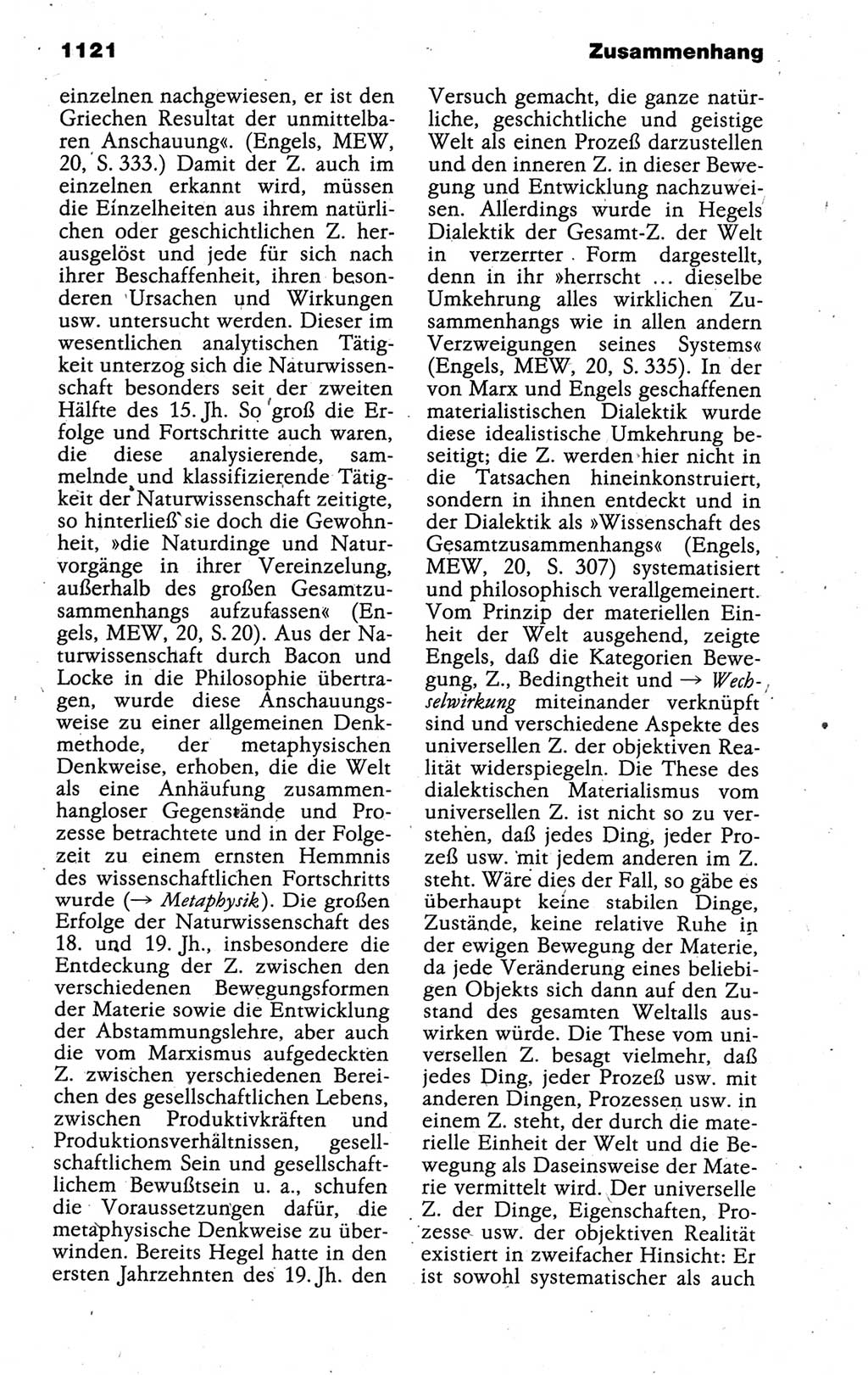 Kleines politisches Wörterbuch [Deutsche Demokratische Republik (DDR)] 1988, Seite 1121 (Kl. pol. Wb. DDR 1988, S. 1121)