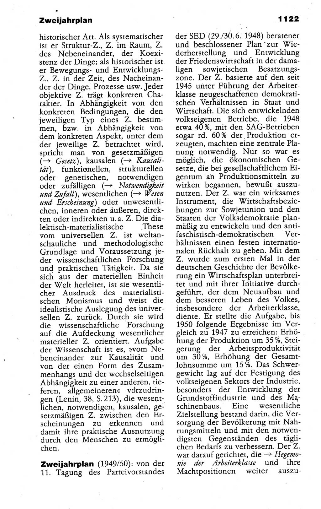 Kleines politisches Wörterbuch [Deutsche Demokratische Republik (DDR)] 1988, Seite 1122 (Kl. pol. Wb. DDR 1988, S. 1122)