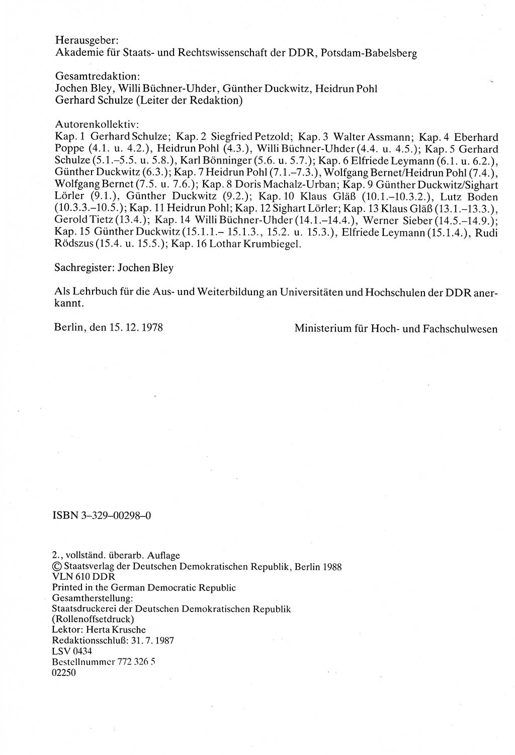 Verwaltungsrecht [Deutsche Demokratische Republik (DDR)], Lehrbuch 1988, Seite 4 (Verw.-R. DDR Lb. 1988, S. 4)