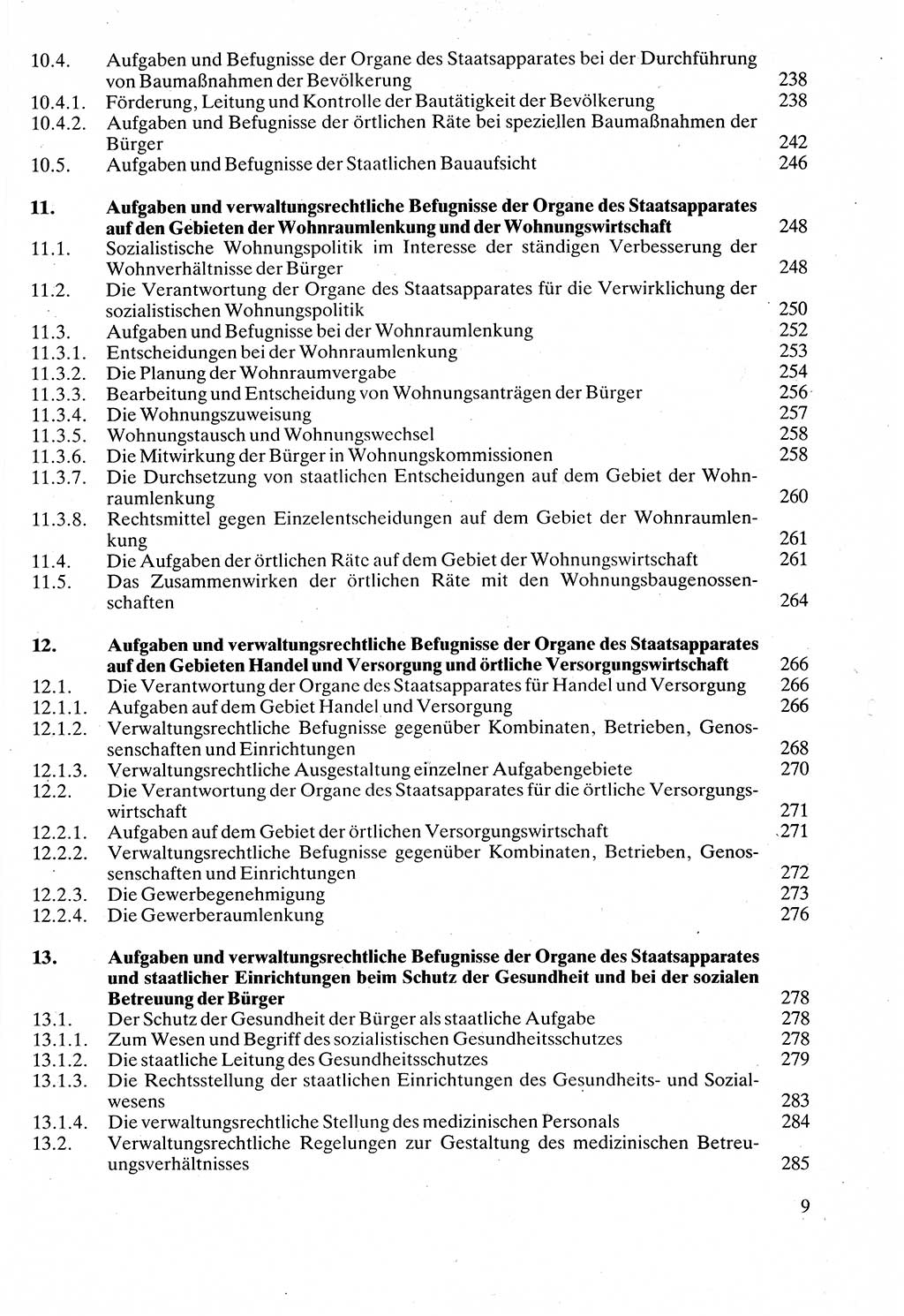 Verwaltungsrecht [Deutsche Demokratische Republik (DDR)], Lehrbuch 1988, Seite 9 (Verw.-R. DDR Lb. 1988, S. 9)