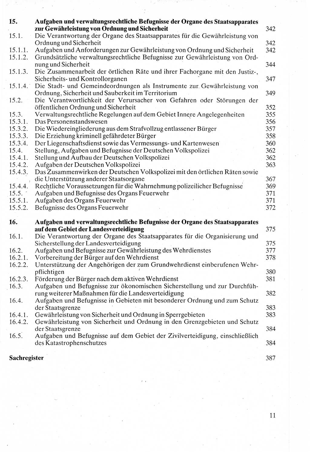 Verwaltungsrecht [Deutsche Demokratische Republik (DDR)], Lehrbuch 1988, Seite 11 (Verw.-R. DDR Lb. 1988, S. 11)