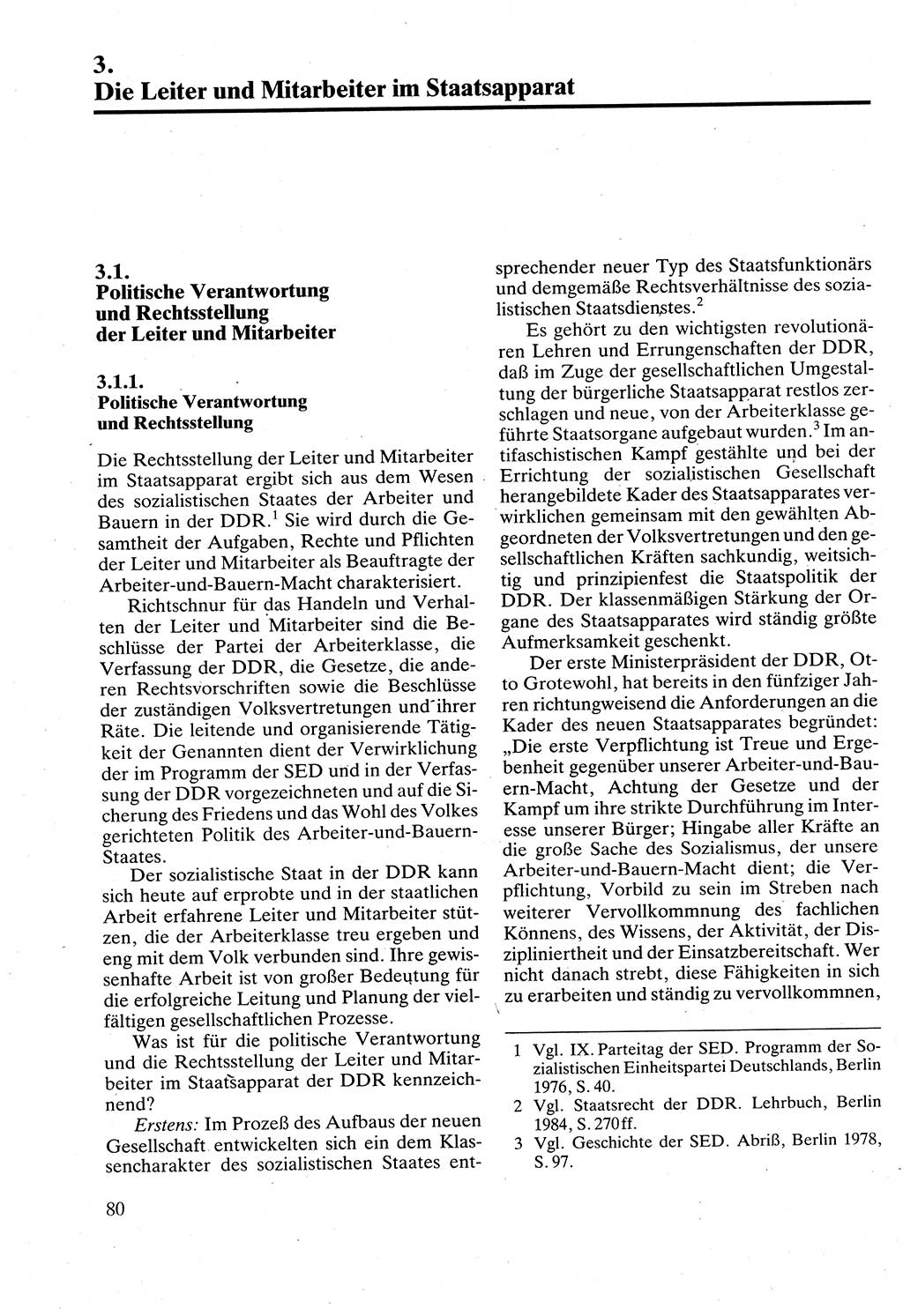 Verwaltungsrecht [Deutsche Demokratische Republik (DDR)], Lehrbuch 1988, Seite 80 (Verw.-R. DDR Lb. 1988, S. 80)