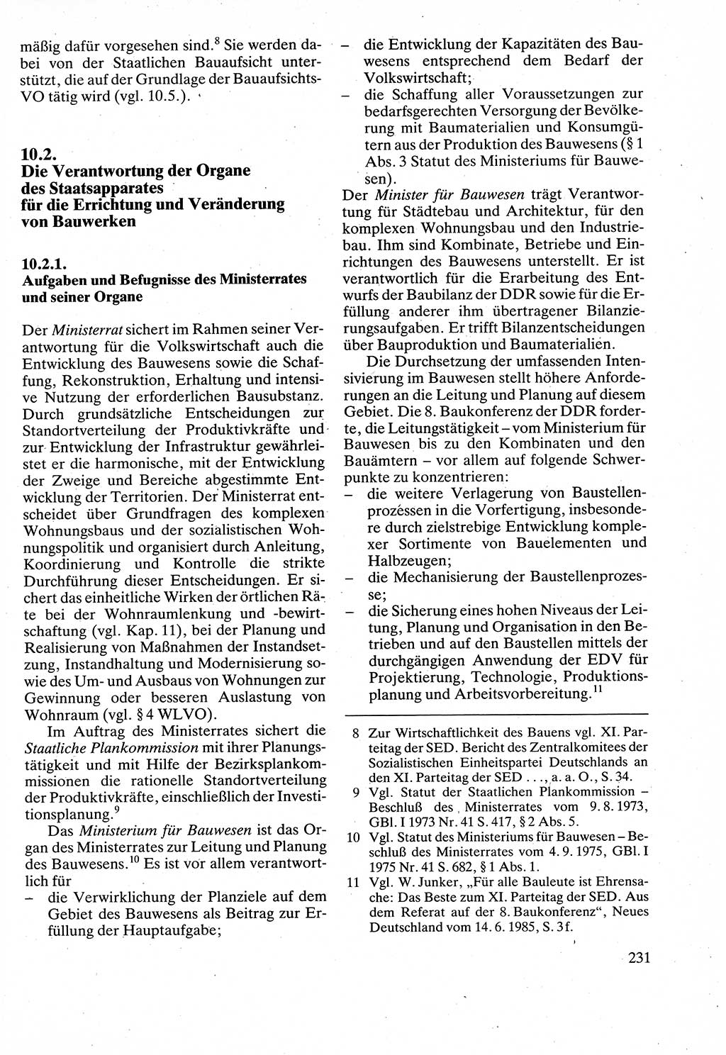 Verwaltungsrecht [Deutsche Demokratische Republik (DDR)], Lehrbuch 1988, Seite 231 (Verw.-R. DDR Lb. 1988, S. 231)