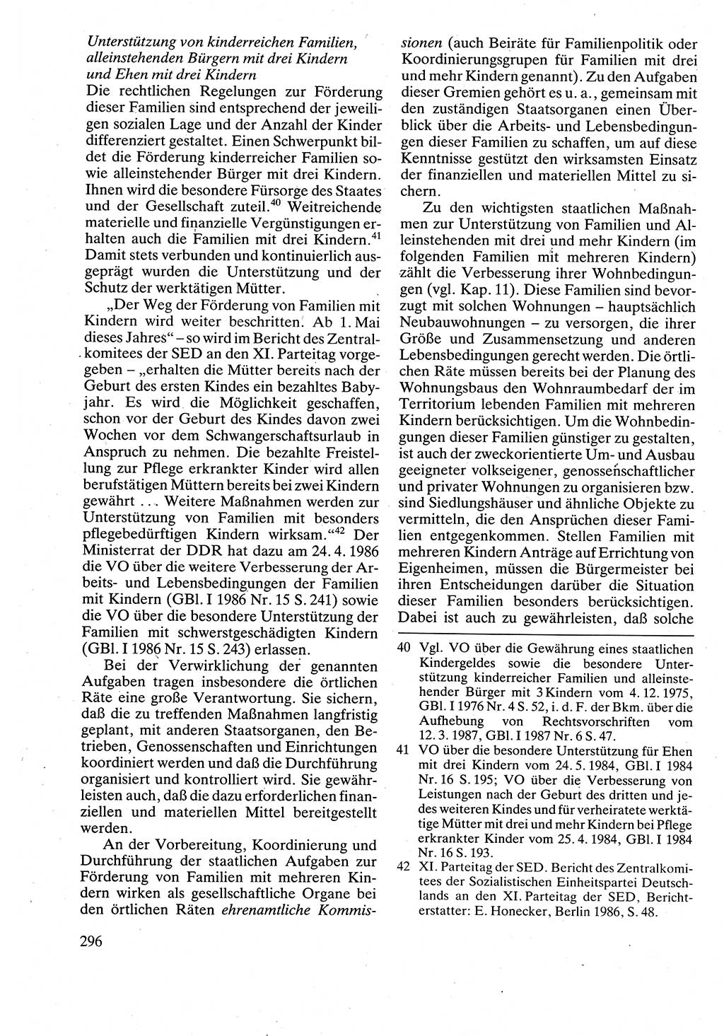 Verwaltungsrecht [Deutsche Demokratische Republik (DDR)], Lehrbuch 1988, Seite 296 (Verw.-R. DDR Lb. 1988, S. 296)