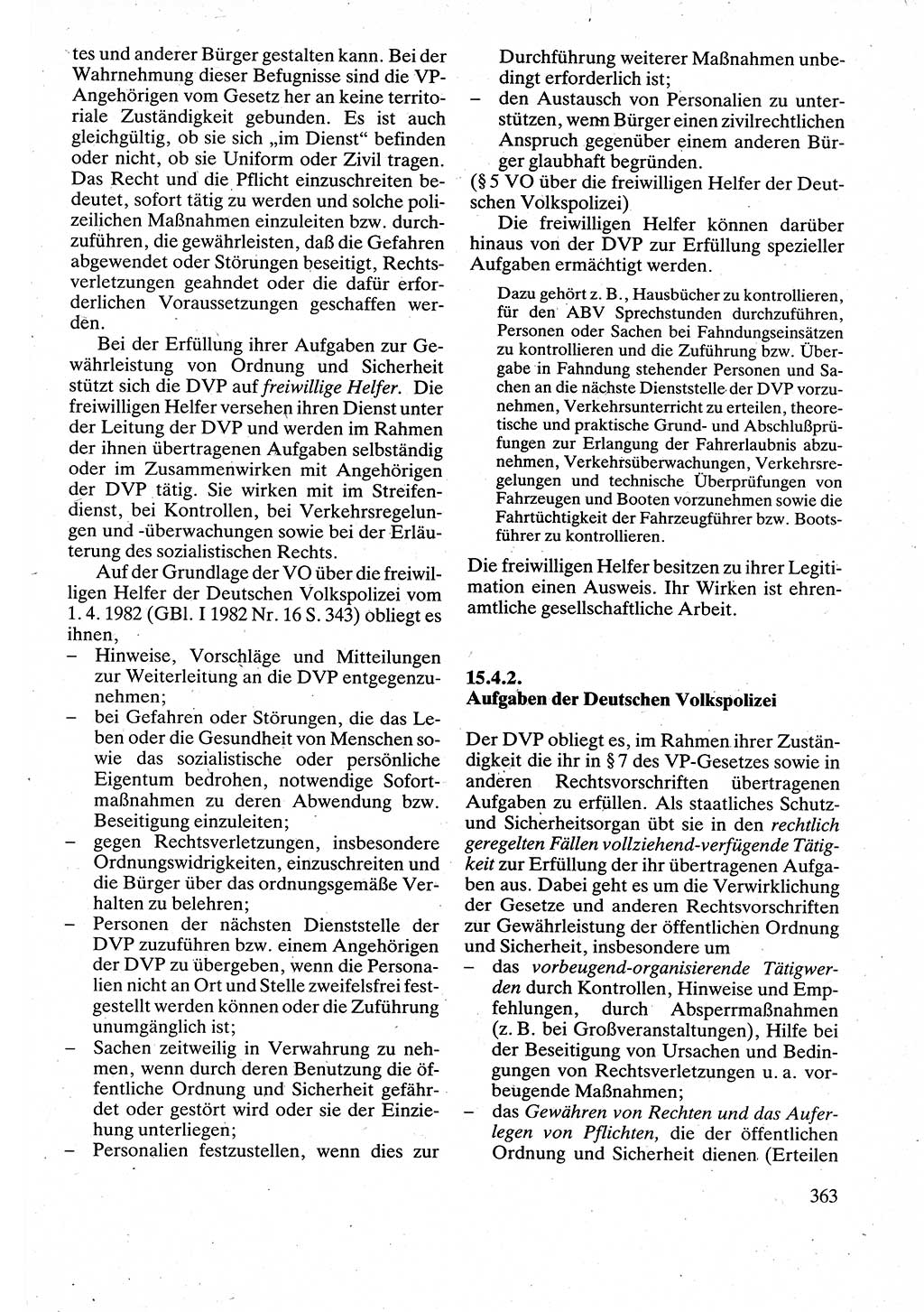 Verwaltungsrecht [Deutsche Demokratische Republik (DDR)], Lehrbuch 1988, Seite 363 (Verw.-R. DDR Lb. 1988, S. 363)