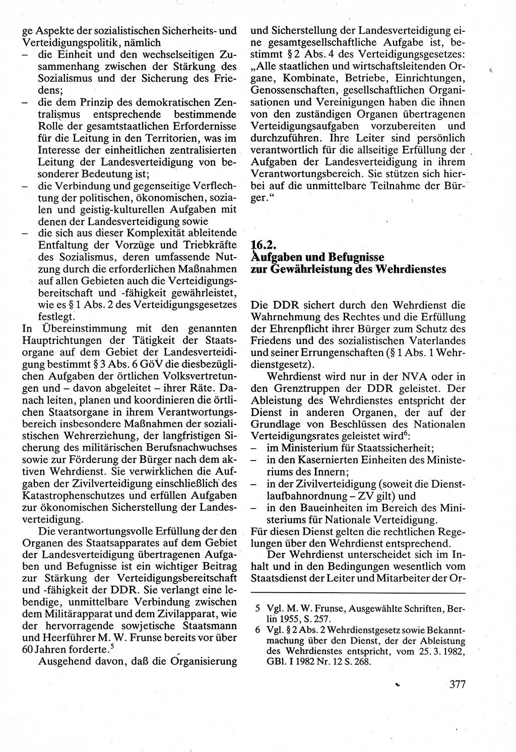 Verwaltungsrecht [Deutsche Demokratische Republik (DDR)], Lehrbuch 1988, Seite 377 (Verw.-R. DDR Lb. 1988, S. 377)