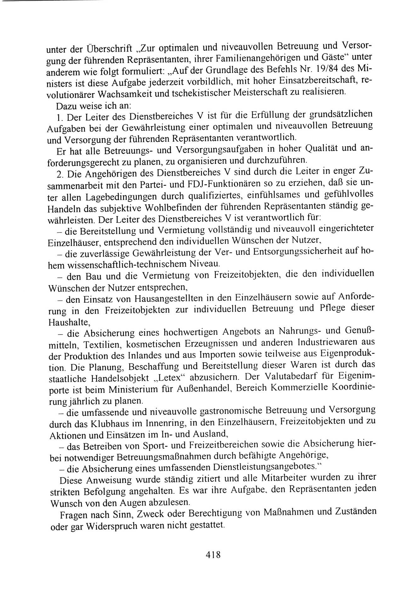 Außerordentlicher Parteitag der SED/PDS (Sozialistische Einheitspartei Deutschlands/Partei des Demokratischen Sozialismus) [Deutsche Demokratische Republik (DDR)], Protokoll der Beratungen am 8./9. und 16./17.12.1989 in Berlin 1989, Seite 418 (PT. SED/PDS DDR Prot. 1989, S. 418)