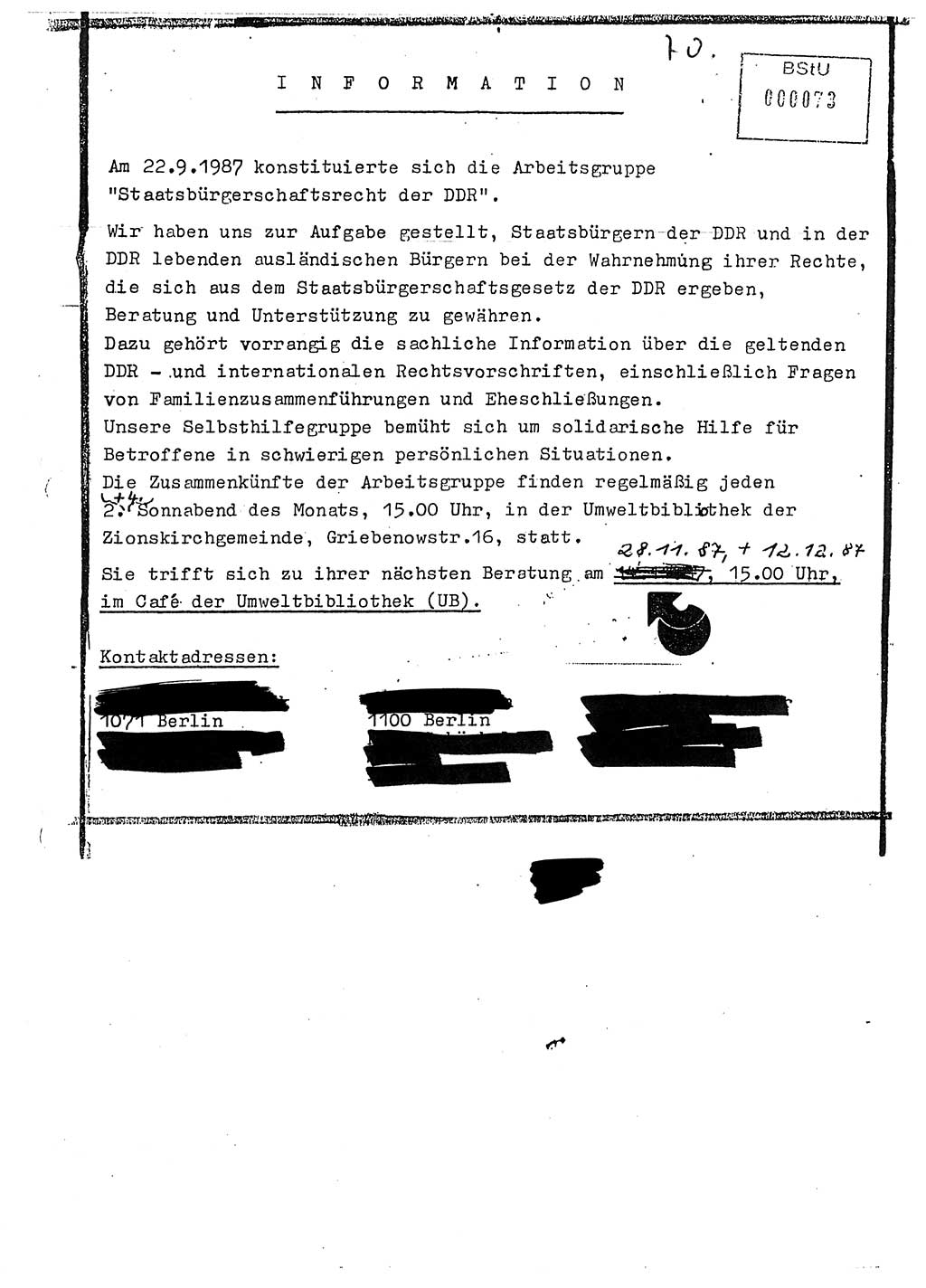 Diplomarbeit Major Günter Müller (HA Ⅸ/9), Ministerium für Staatssicherheit (MfS) [Deutsche Demokratische Republik (DDR)], Juristische Hochschule (JHS), Vertrauliche Verschlußsache (VVS) o001-402/89, Potsdam 1989, Seite 70 (Dipl.-Arb. MfS DDR JHS VVS o001-402/89 1989, S. 70)
