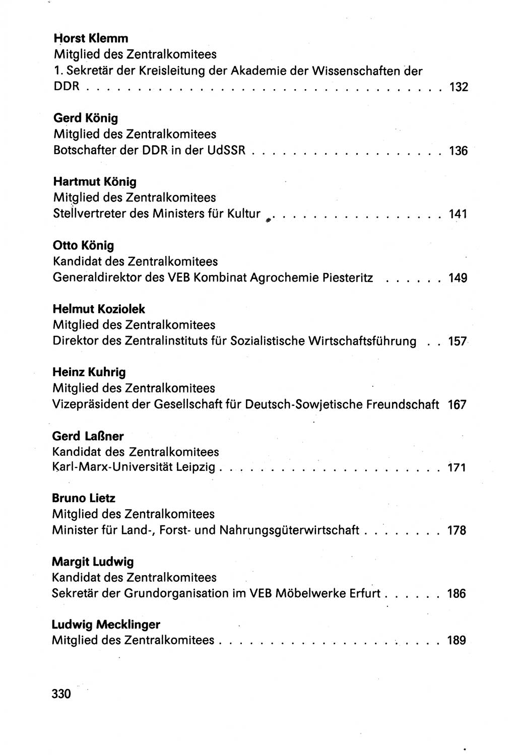 Diskussionsbeiträge, 10. Tagung des ZK (Zentralkomitee) der SED (Sozialistische Einheitspartei Deutschlands) [Deutsche Demokratische Republik (DDR)] 1989, Seite 330 (Disk.-Beitr. 10. Tg. ZK SED DDR 1989, S. 330)