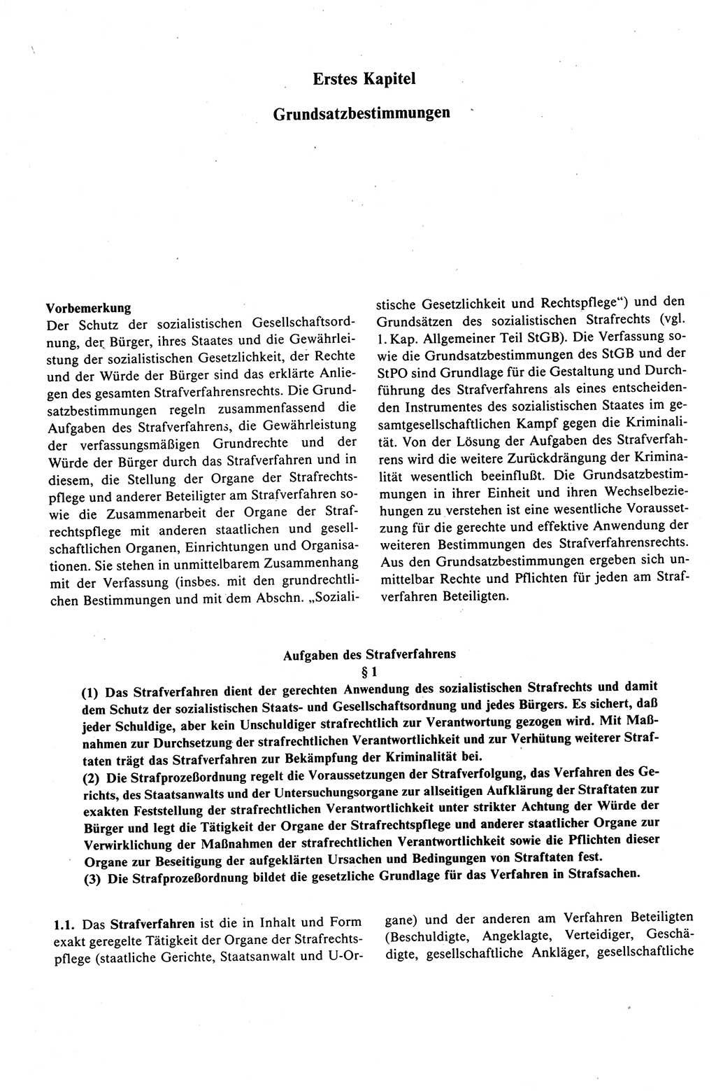 Strafprozeßrecht der DDR (Deutsche Demokratische Republik), Kommentar zur Strafprozeßordnung (StPO) 1989, Seite 19 (Strafprozeßr. DDR Komm. StPO 1989, S. 19)
