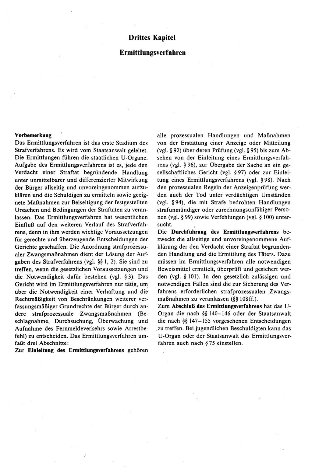 Strafprozeßrecht der DDR (Deutsche Demokratische Republik), Kommentar zur Strafprozeßordnung (StPO) 1989, Seite 121 (Strafprozeßr. DDR Komm. StPO 1989, S. 121)