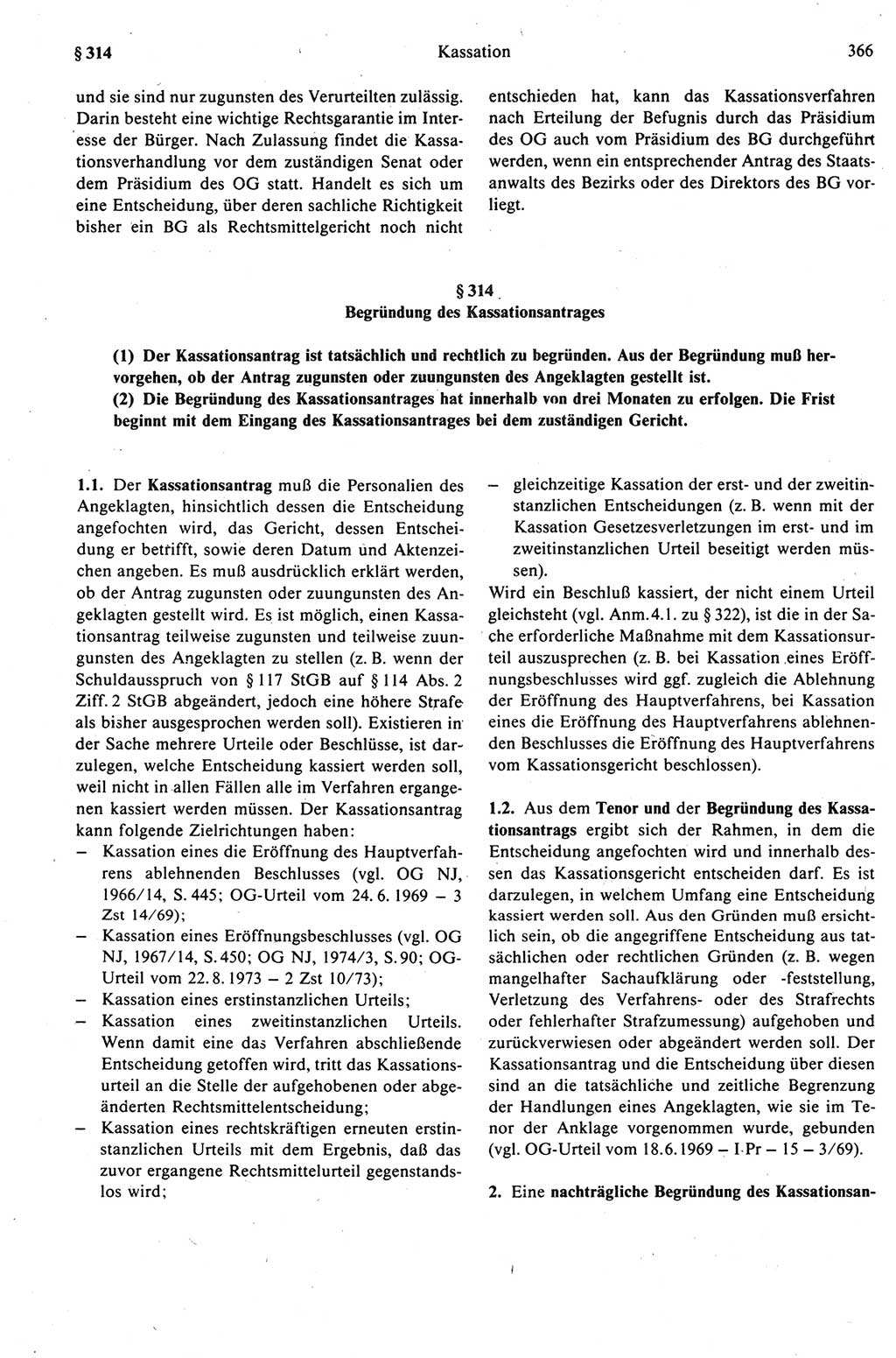 Strafprozeßrecht der DDR (Deutsche Demokratische Republik), Kommentar zur Strafprozeßordnung (StPO) 1989, Seite 366 (Strafprozeßr. DDR Komm. StPO 1989, S. 366)