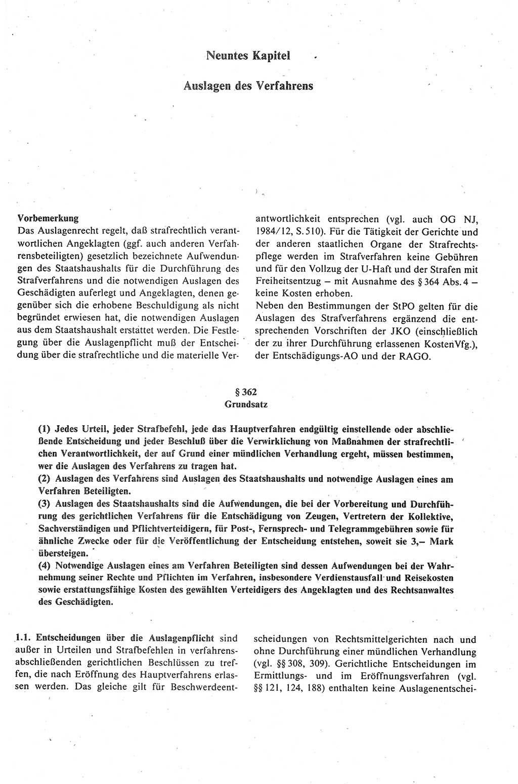 Strafprozeßrecht der DDR (Deutsche Demokratische Republik), Kommentar zur Strafprozeßordnung (StPO) 1989, Seite 419 (Strafprozeßr. DDR Komm. StPO 1989, S. 419)