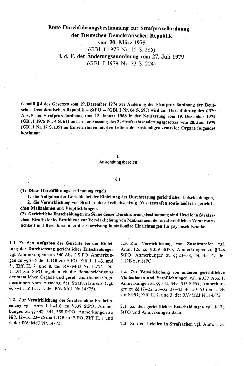 Strafprozeßrecht der DDR (Deutsche Demokratische Republik), Kommentar zur Strafprozeßordnung (StPO) 1989, Seite 441 (Strafprozeßr. DDR Komm. StPO 1989, S. 441)
