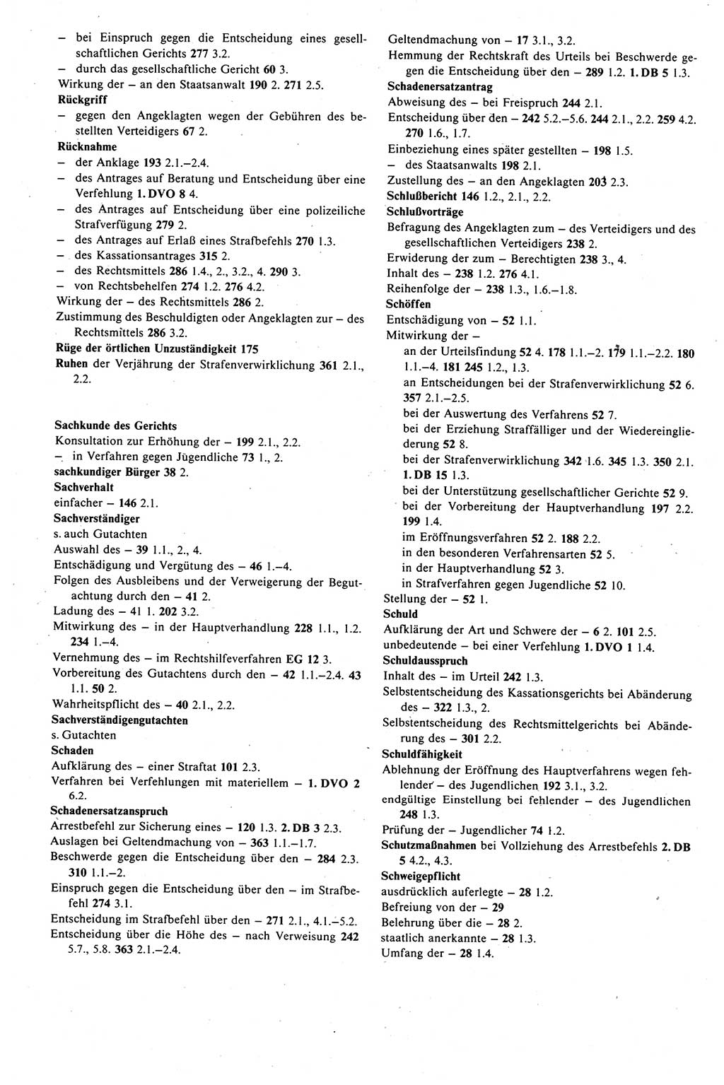 Strafprozeßrecht der DDR (Deutsche Demokratische Republik), Kommentar zur Strafprozeßordnung (StPO) 1989, Seite 533 (Strafprozeßr. DDR Komm. StPO 1989, S. 533)