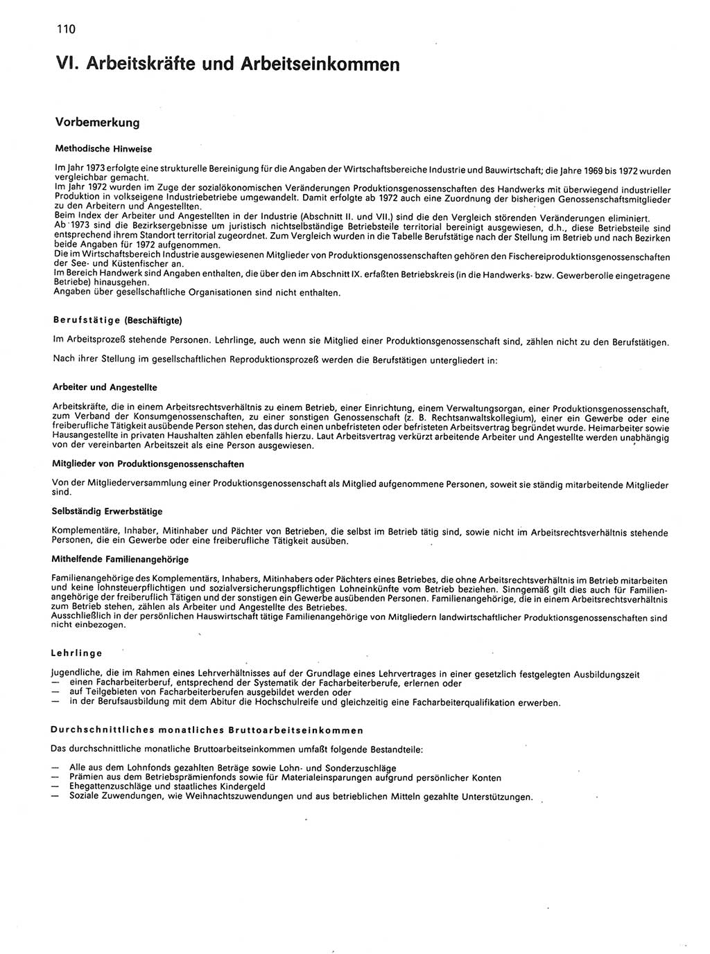 Statistisches Jahrbuch der Deutschen Demokratischen Republik (DDR) 1989, Seite 110 (Stat. Jb. DDR 1989, S. 110)