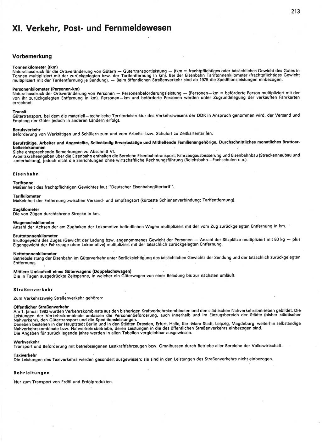 Statistisches Jahrbuch der Deutschen Demokratischen Republik (DDR) 1989, Seite 213 (Stat. Jb. DDR 1989, S. 213)