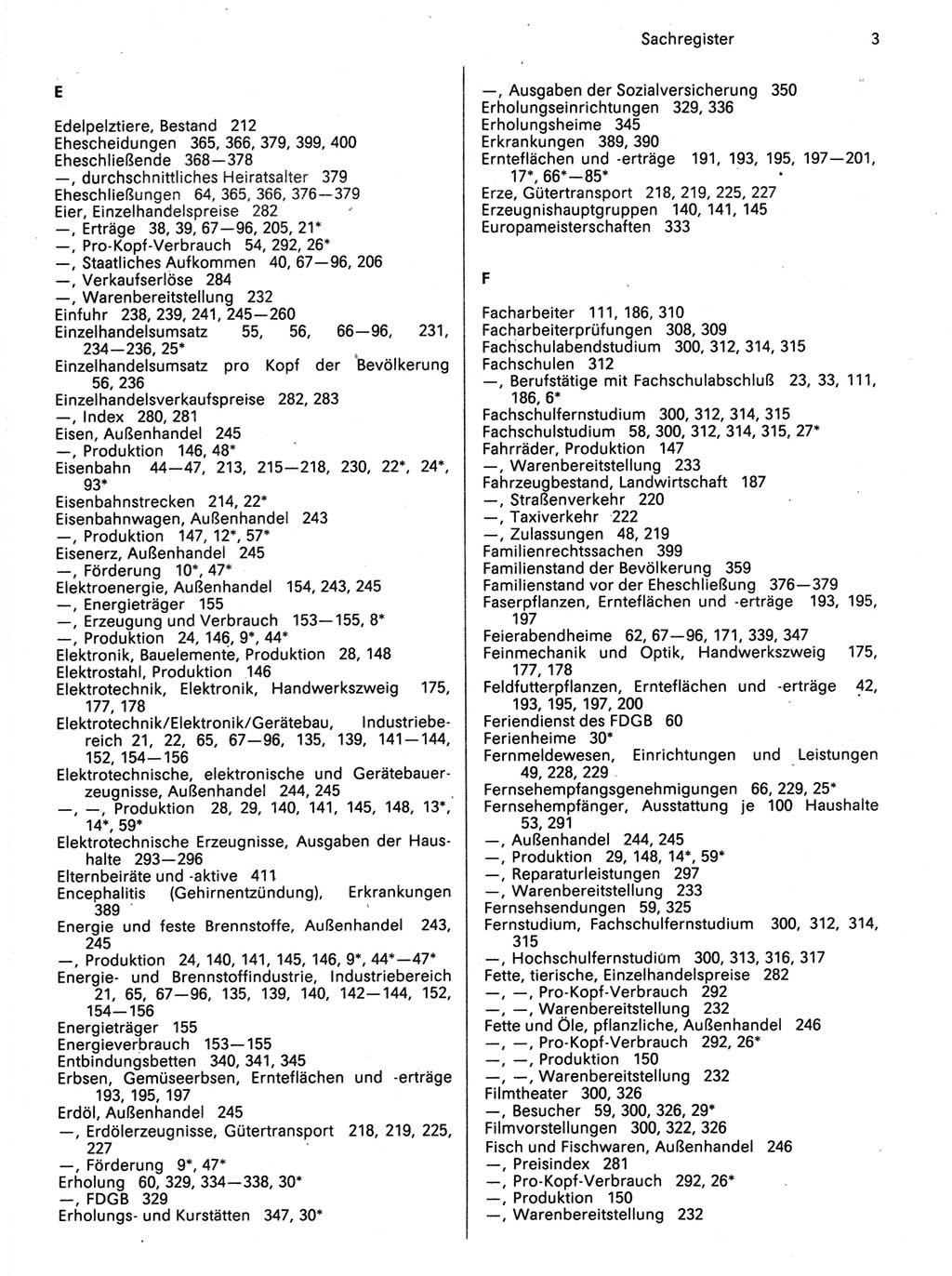 Statistisches Jahrbuch der Deutschen Demokratischen Republik (DDR) 1989, Seite 3 (Stat. Jb. DDR 1989, S. 3)