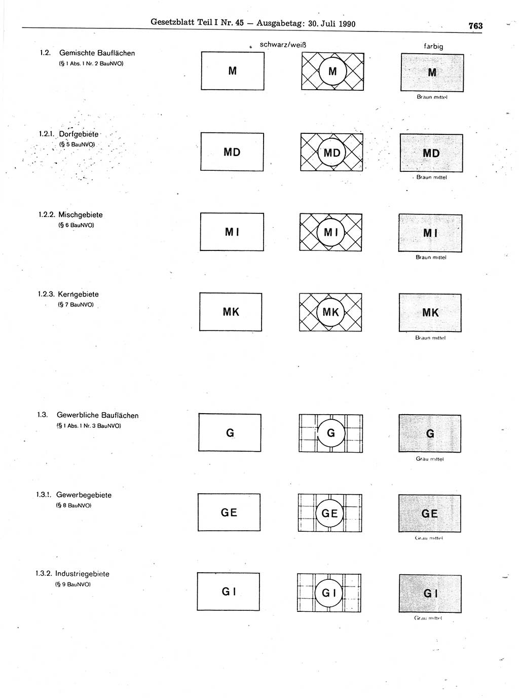 Gesetzblatt (GBl.) der Deutschen Demokratischen Republik (DDR) Teil Ⅰ 1990, Seite 763 (GBl. DDR Ⅰ 1990, S. 763)