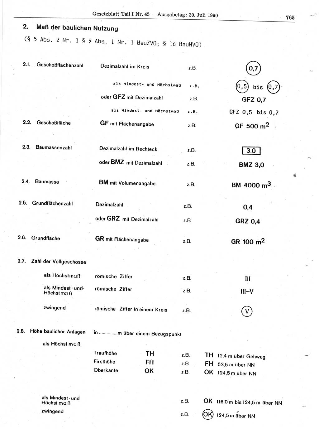 Gesetzblatt (GBl.) der Deutschen Demokratischen Republik (DDR) Teil Ⅰ 1990, Seite 765 (GBl. DDR Ⅰ 1990, S. 765)