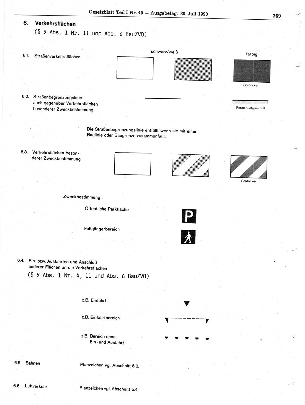 Gesetzblatt (GBl.) der Deutschen Demokratischen Republik (DDR) Teil Ⅰ 1990, Seite 769 (GBl. DDR Ⅰ 1990, S. 769)