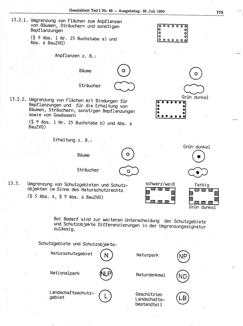 Gesetzblatt (GBl.) der Deutschen Demokratischen Republik (DDR) Teil Ⅰ 1990, Seite 775 (GBl. DDR Ⅰ 1990, S. 775)