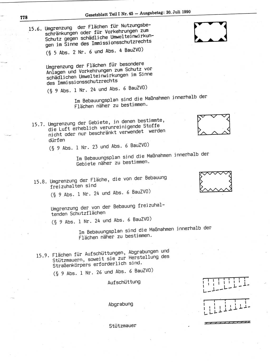 Gesetzblatt (GBl.) der Deutschen Demokratischen Republik (DDR) Teil Ⅰ 1990, Seite 778 (GBl. DDR Ⅰ 1990, S. 778)