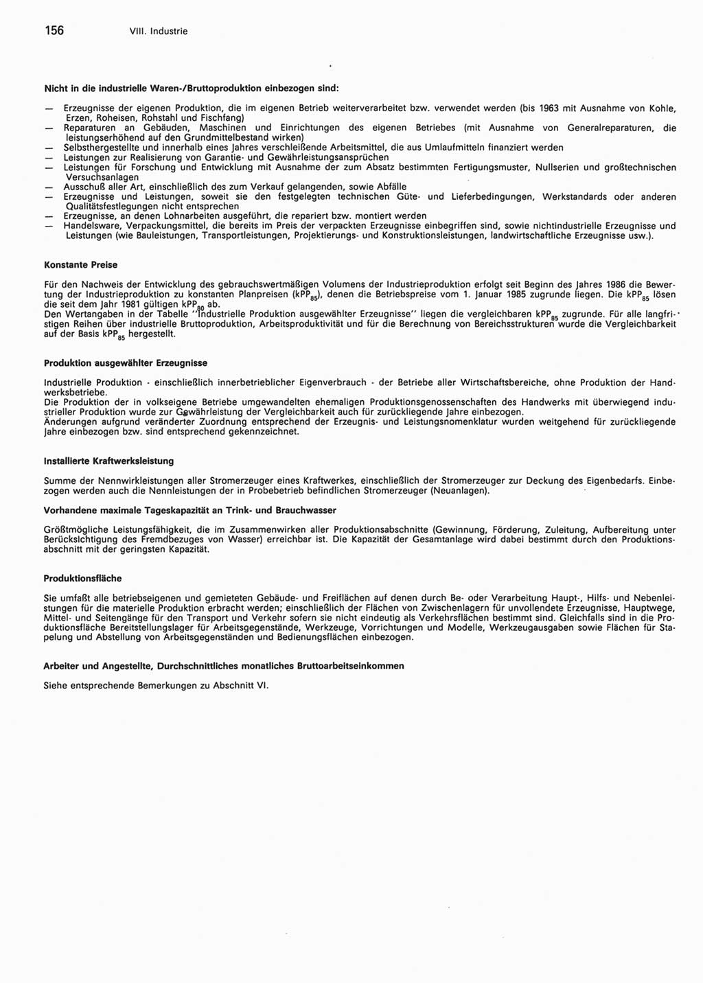 Statistisches Jahrbuch der Deutschen Demokratischen Republik (DDR) 1990, Seite 156 (Stat. Jb. DDR 1990, S. 156)