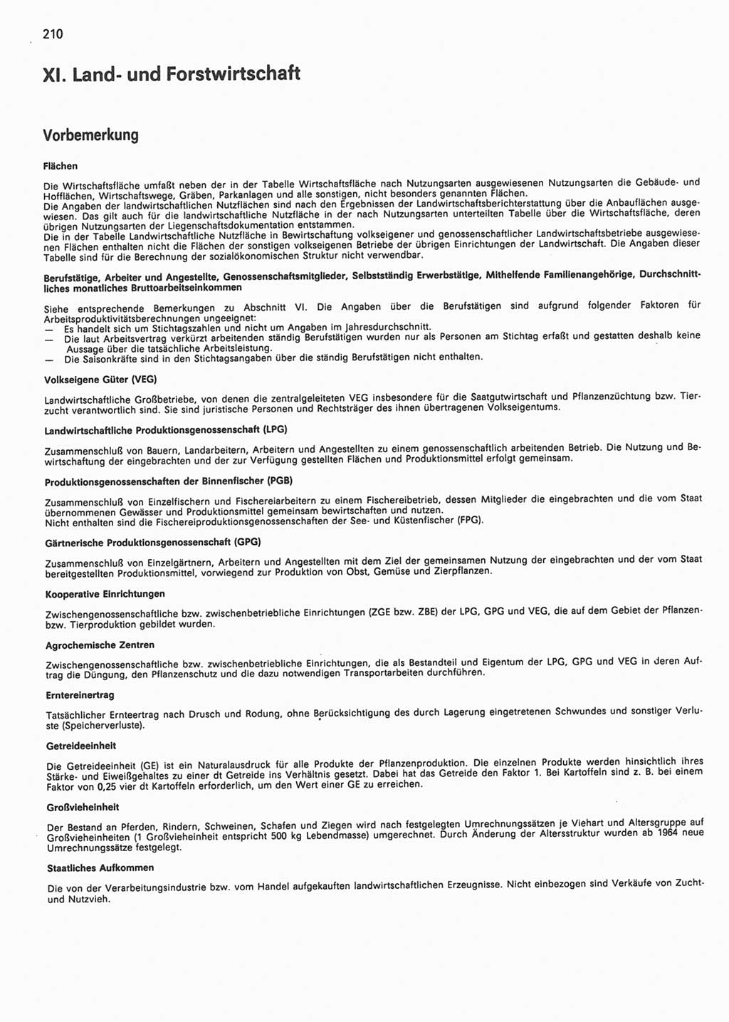 Statistisches Jahrbuch der Deutschen Demokratischen Republik (DDR) 1990, Seite 210 (Stat. Jb. DDR 1990, S. 210)
